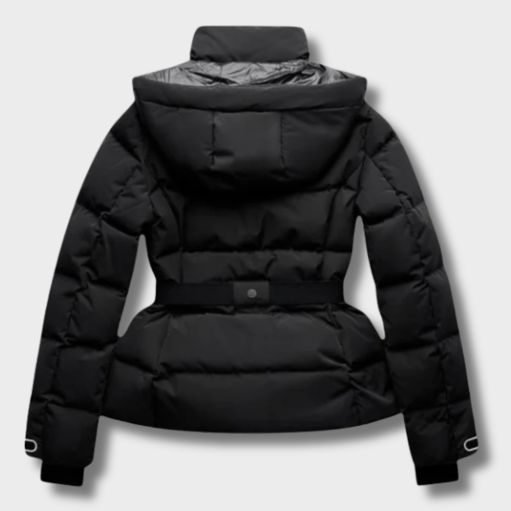 Dina™ – Elegantiška Puffer Striukė su Diržu