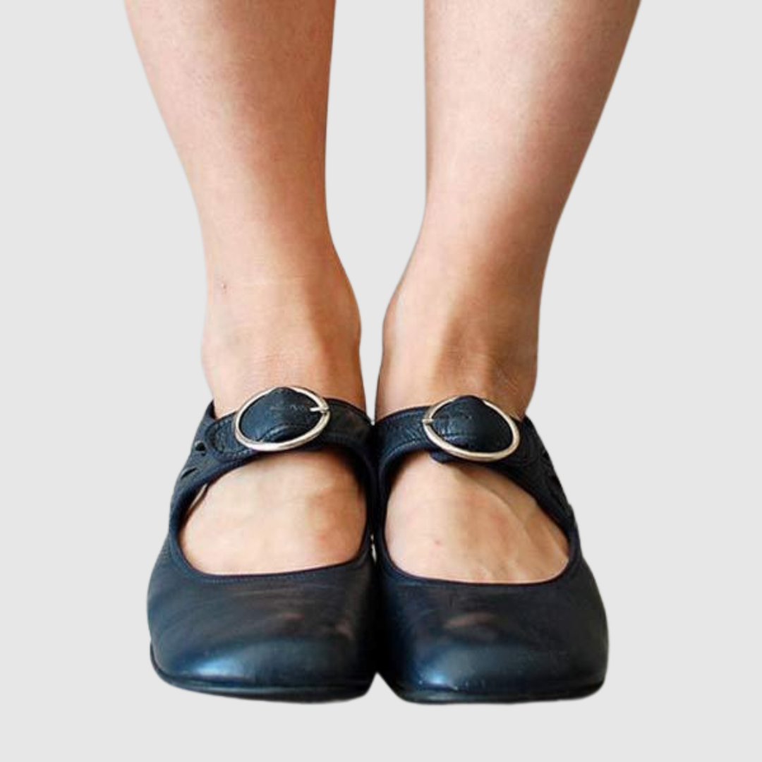Daisy™ | Odiniai Mary Jane bateliai
