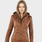 Gabija™ – Elegantiška Odinė Striukė Rudenįa