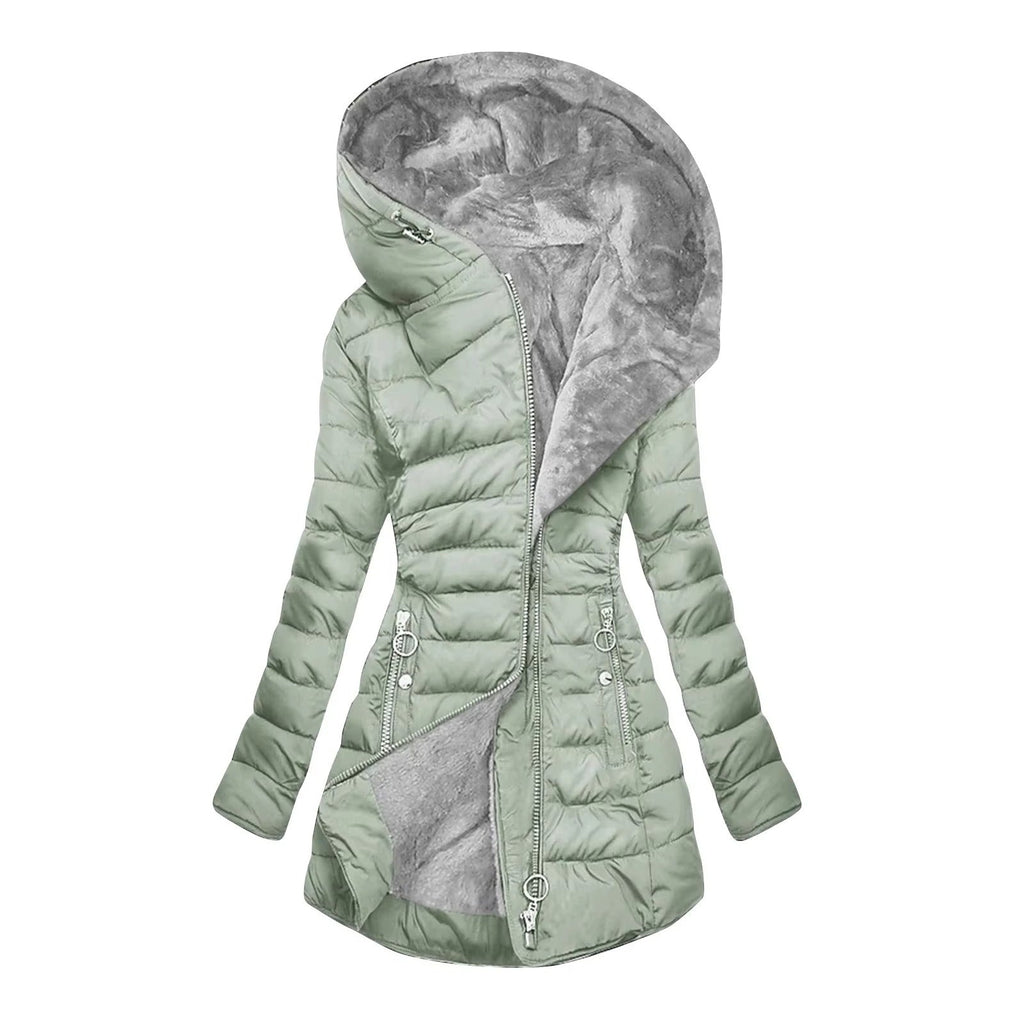 Inga™ – Prabangus Žieminis Paltas, Šiluma ir Klasikinė Elegancija