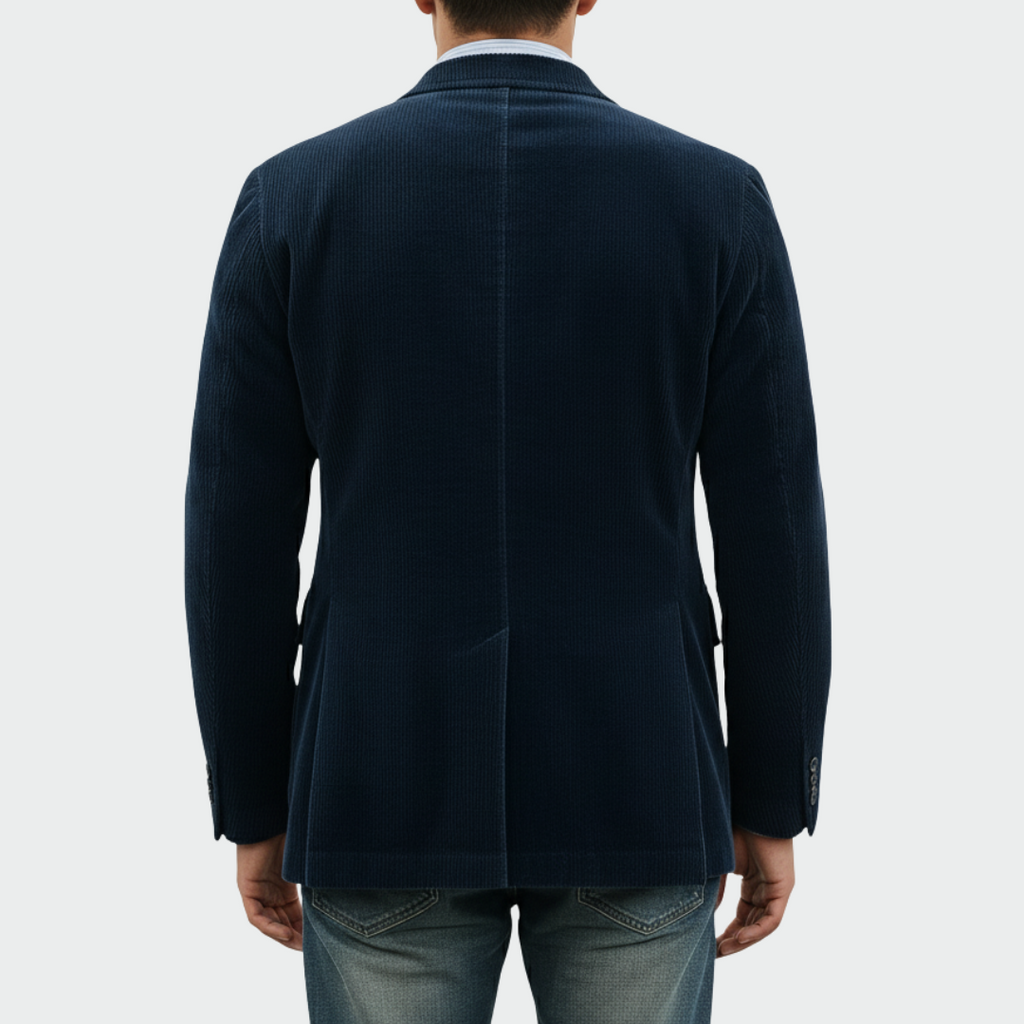 Tommy™ | 2 dalių komplektas: Švarkas ir Liemenė iš Aksomo